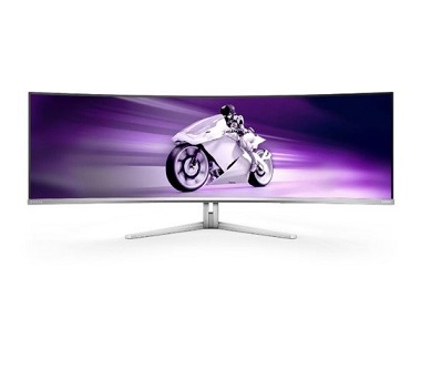 מסך מחשב לגיימרים 49 אינץ' קעור פיליפס Philips 49M2C8900/00 Evnia Gaming Monitor 49 Inch Curved Dual-QHD 5120x1440 240Hz 0.03ms OLED 32:9 2xHDMI DP USB-C KVM Speaker AMD FreeSync Premium Pro